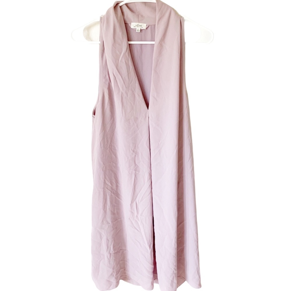 Aritzia Wilfred Monge Mauve Pink Purple Dress